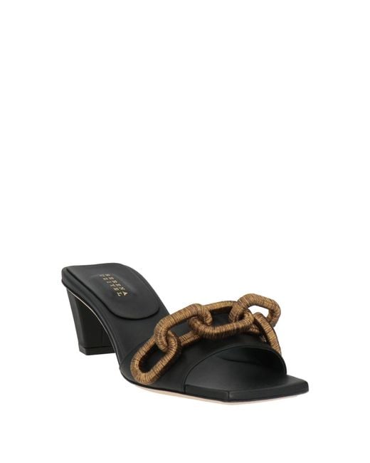 Serena Uziyel Black Sandals Leather