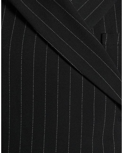 Sportmax Black Blazer Acetate, Polyester