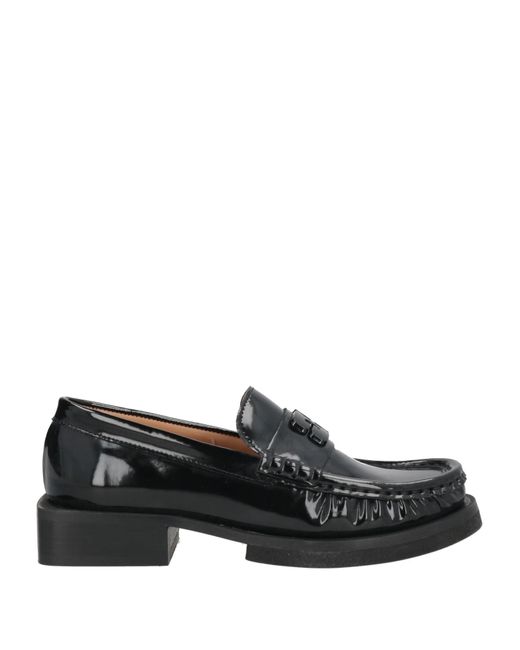 Ganni Black Mokassin