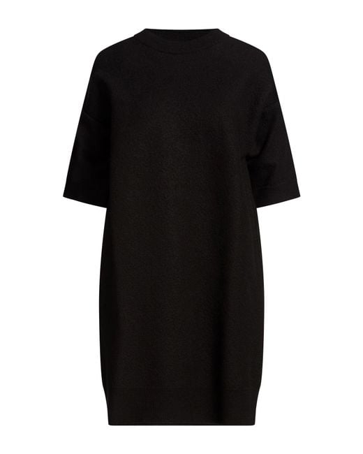 MM6 by Maison Margiela Black Mini Dress Wool