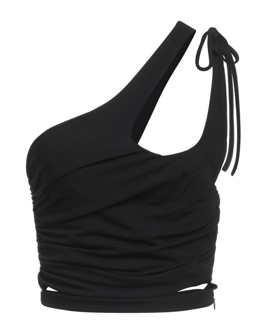 ANDREADAMO Black Top Viscose