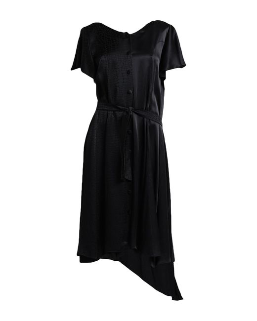 Vetements Black Midi Dress