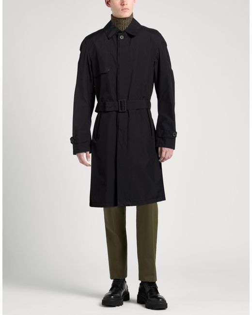 Herno Black Overcoats & Trench Coats for men