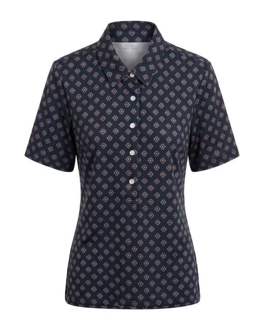 Tory Sport Blue Midnight Polo Shirt Cotton