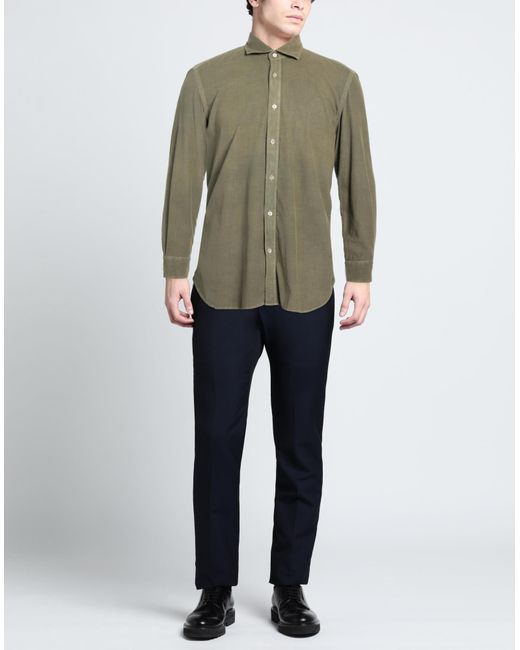 Boglioli Green Shirt for men