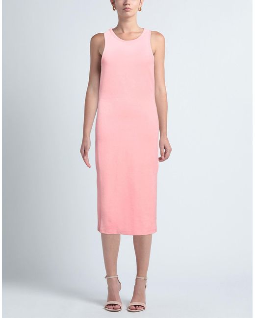 Juicy Couture Pink Midi Dress