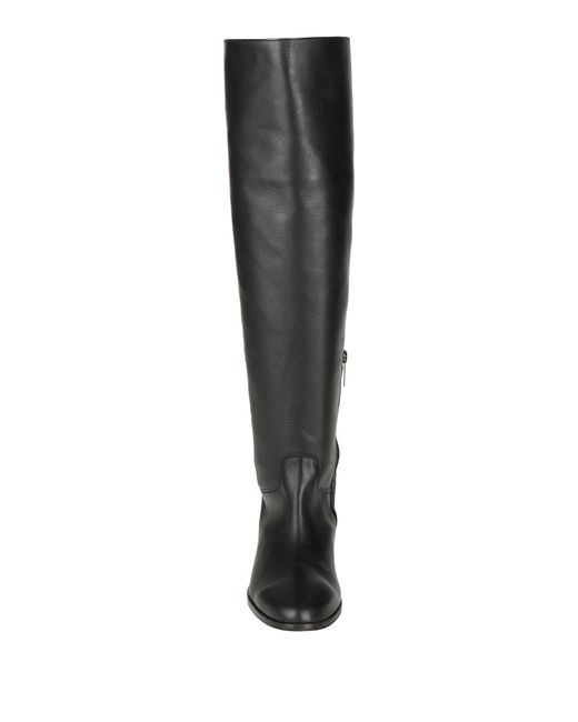 Carmens Black Boot Leather
