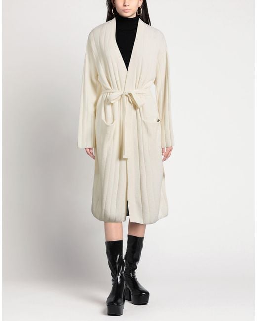 Max Mara White Cardigan Cashmere