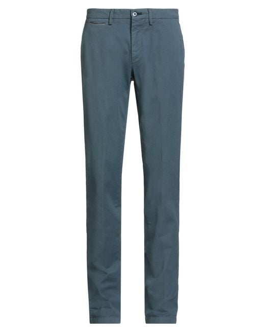 Mason's Blue Pants Cotton, Elastane for men