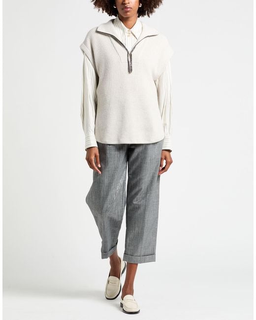 Pullover Brunello Cucinelli en coloris Natural