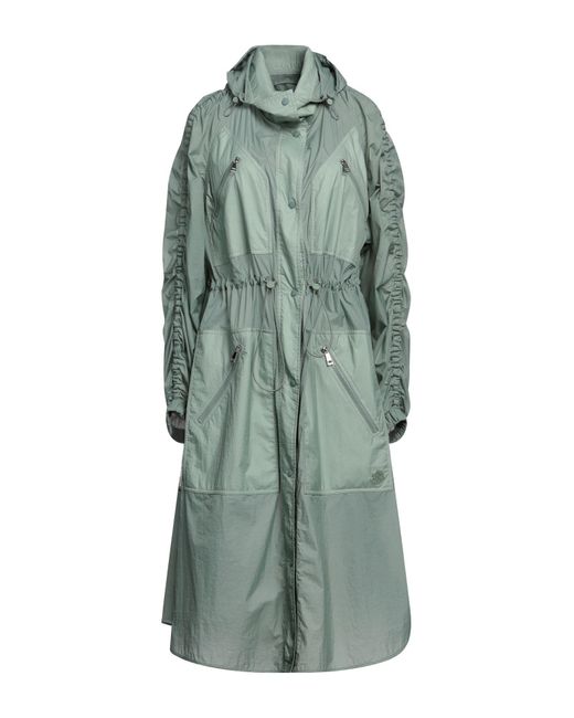 Moncler Green Overcoat & Trench Coat