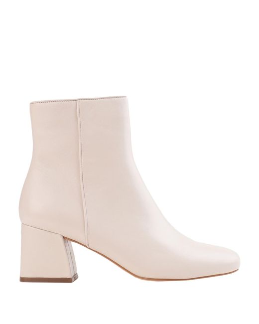 ivory ankle boots