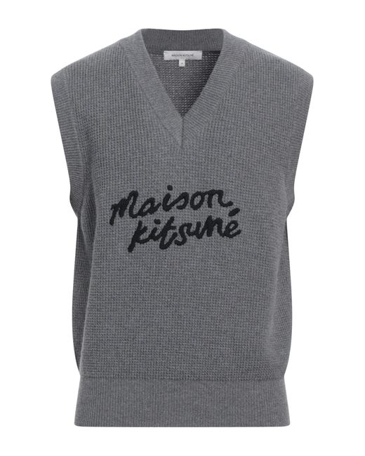 Pullover di Maison Kitsuné in Gray da Uomo