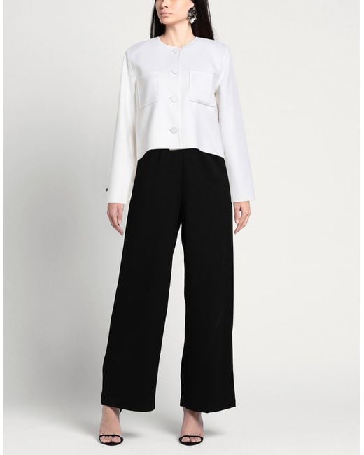 Manzoni 24 White Jacket Wool