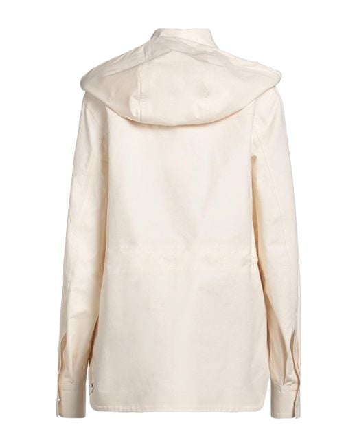 Jil Sander Natural Overcoat & Trench Coat