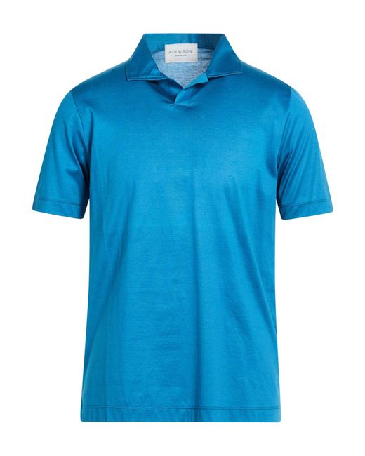 Polo ROYAL ROW de hombre de color Blue