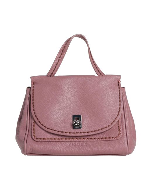 Plinio Visona' Pink Handbag