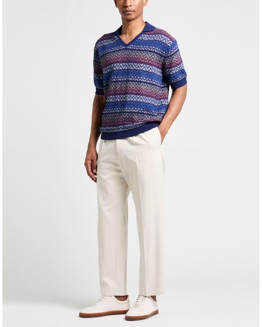 Missoni Pullover in Blue für Herren