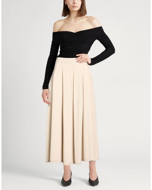Gentry Portofino Natural Midi Skirt