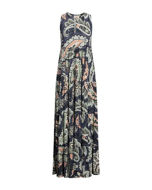 Siyu White Maxi Dress Polyamide, Elastane