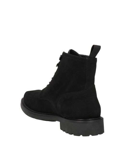 Barbati Black Ankle Boots for men