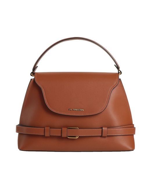 La Martina Brown Handbag