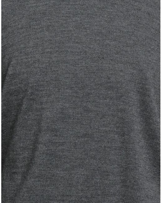 Abkost Gray Turtleneck Virgin Wool for men