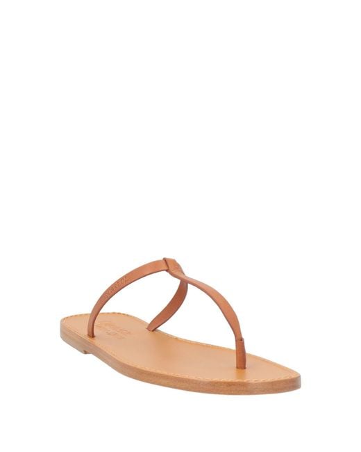 DSquared² Brown Thong Sandal