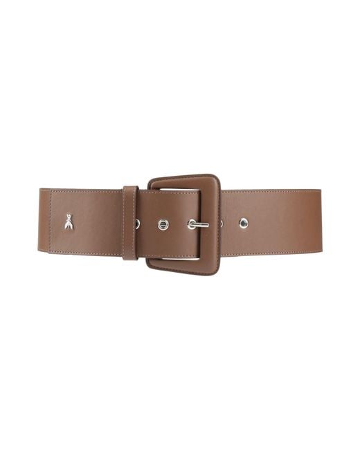 Patrizia Pepe Brown Belt Soft Leather