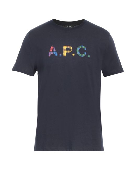 Camiseta A.P.C. de hombre de color Blue