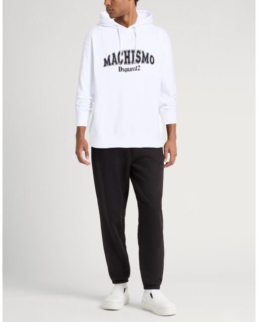 DSquared² White Sweatshirts for men