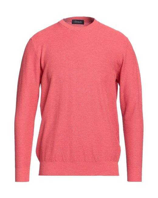 Pullover di Drumohr in Pink da Uomo