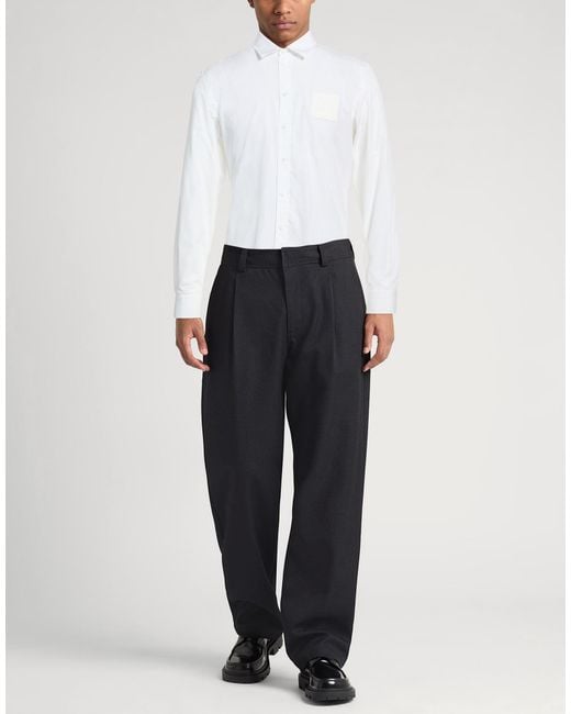 Moschino White Shirt Cotton for men