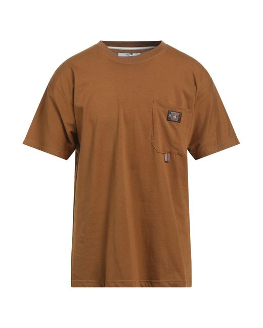 Takeshy Kurosawa Brown T-shirt for men