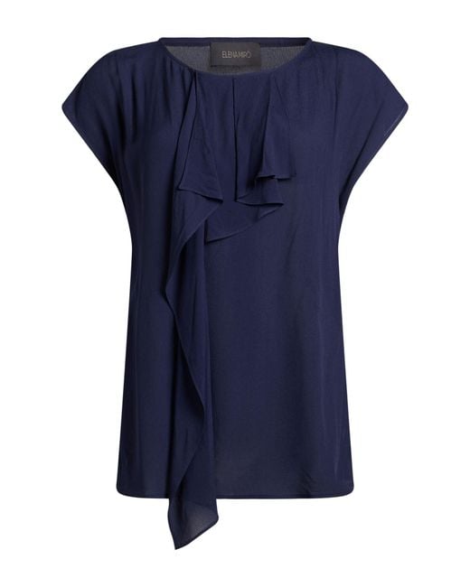 Elena Miro Blue Top