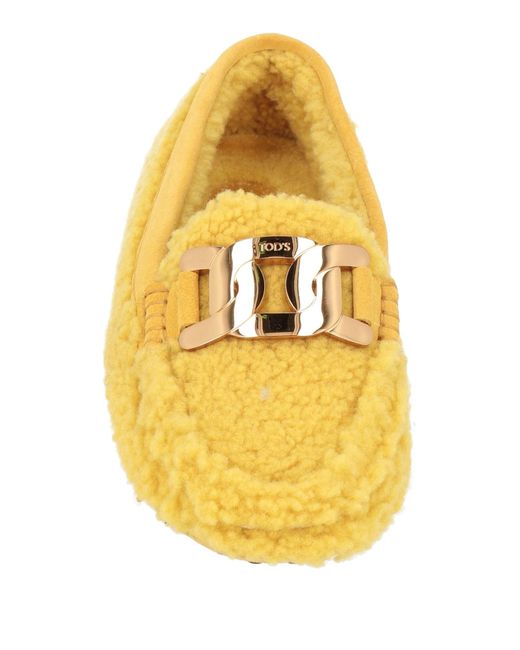 Tod's Yellow Loafer
