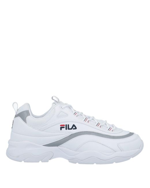 Fila White Low-tops & Sneakers