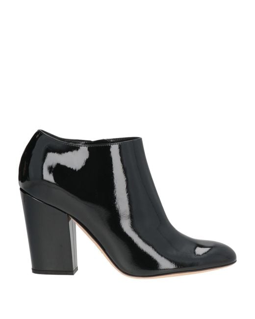 Sergio Rossi Black Ankle Boots