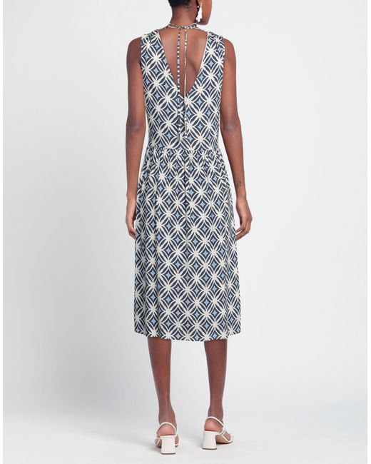 Camicettasnob Blue Midi-Kleid