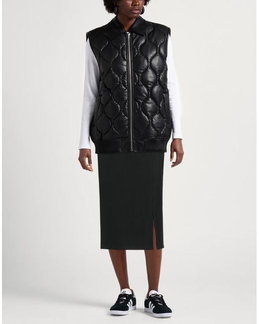 Jupe Midi Boss en coloris Black