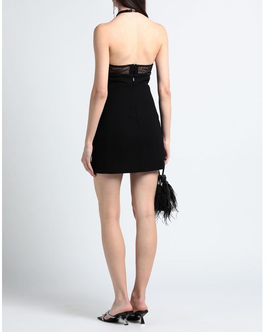 Saint Laurent Black Mini-Kleid