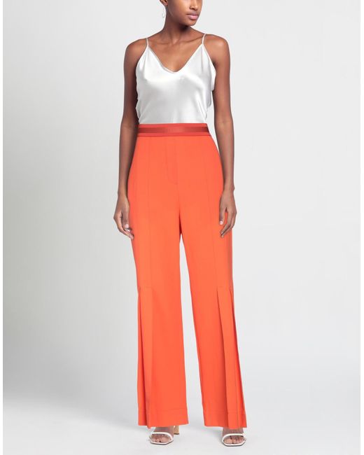 Agnona Orange Trouser