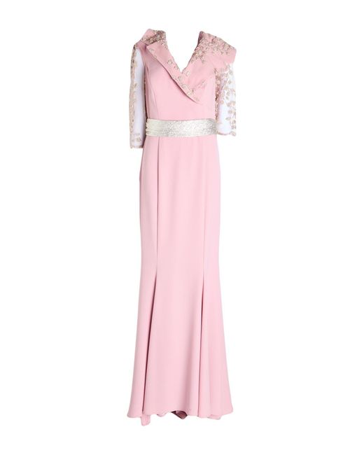 MISCHALIS ATELIER Pink Maxi Dress Polyester