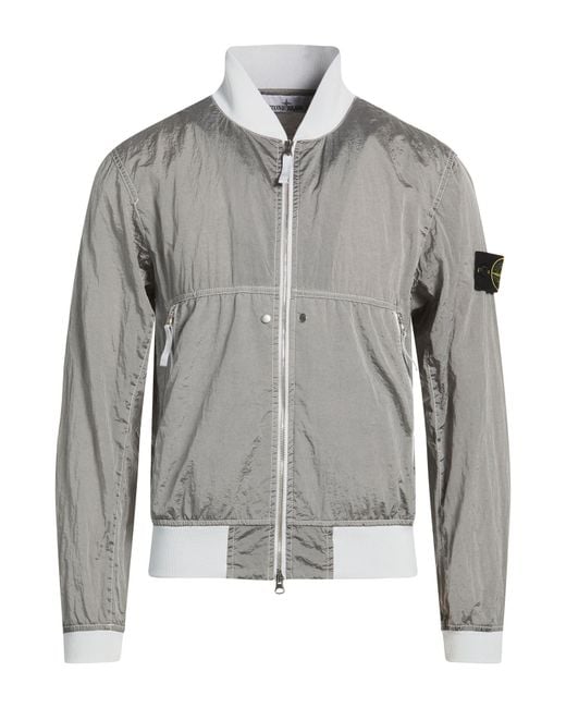 Stone Island Gray Jacket for men