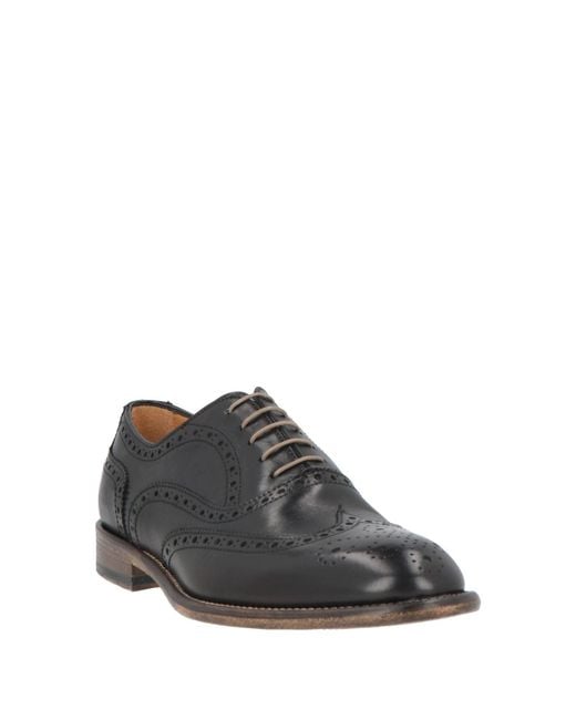 Sutor Mantellassi Gray Lace-Up Shoes for men