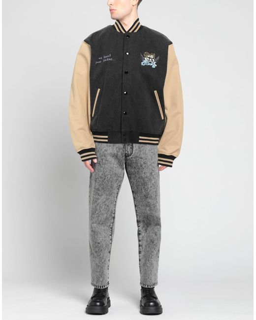 Obey Black Denim Outerwear for men