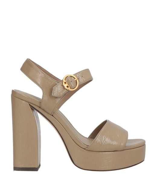 Tory Burch Metallic Sandals