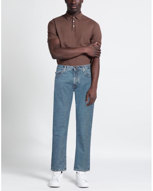 Pantaloni Jeans di Off-White c/o Virgil Abloh in Blue da Uomo