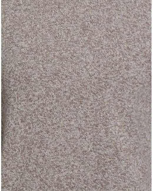 Officine Generale Gray Khaki Turtleneck Merino Wool, Cashmere for men