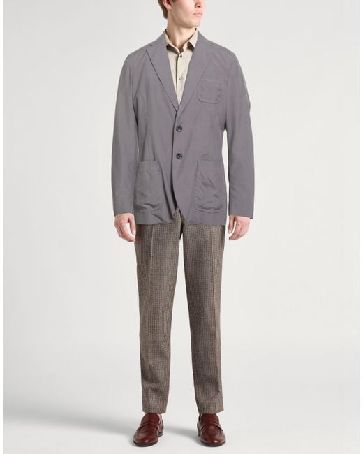 Blazer Herno pour homme en coloris Gray
